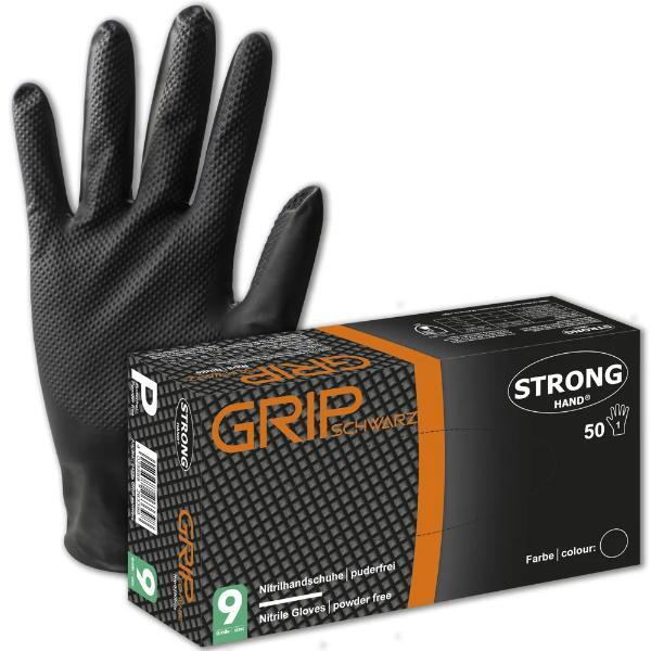 Strong Hand Mechanikschutzhandschuhe, schwarz 4025888263411 Strong Hand 50 Stück