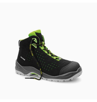 Sicherheitsstiefel, schwarz/gr&uuml;n/, Gr&ouml;&szlig;e 47