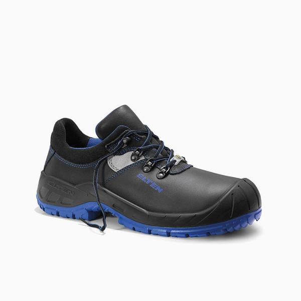 Elten Sicherheitshalbschuhe, schwarz/blau 4030839273913 Elten
