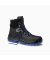 Stiefel, schwarz/blau, Gr&ouml;&szlig;e 46
