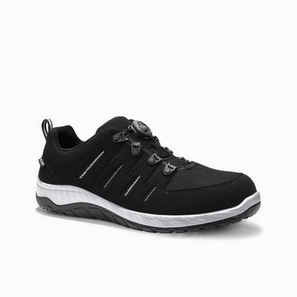 Sicherheitsschuh maddox boa® black-grey Low esd S3 mit Schnellverschluss Größe 35 - Elten
