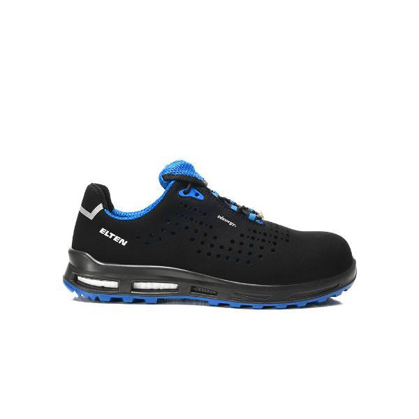 Elten Sicherheitsschuhe, schwarz/blau 4030839350072 Elten