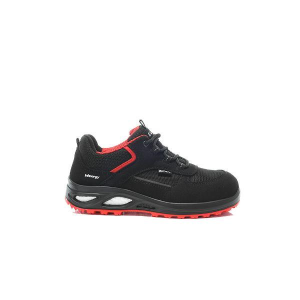 Elten Sicherheitshalbschuhe, schwarz/rot 4030839394625 Elten