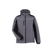 Softshelljacke, sand/schwarz, Gr&ouml;&szlig;e 6XL