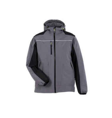 Softshelljacke, sand/schwarz, Gr&ouml;&szlig;e 6XL