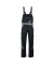 Latzhose, schwarz/schiefer/zink, Gr&ouml;&szlig;e 28