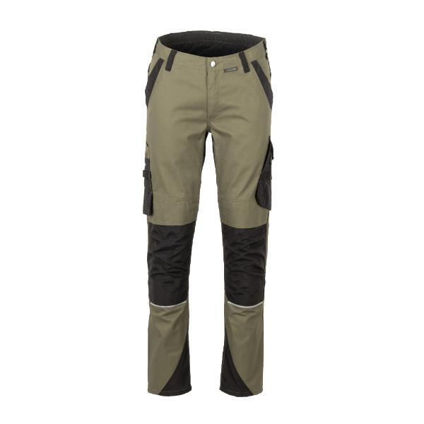 Planam - Herren Bundhose Norit oliv schwarz Größe 46 - grün