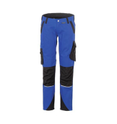 Bundhose, kornblumenblau/schwarz, Gr&ouml;&szlig;e 40