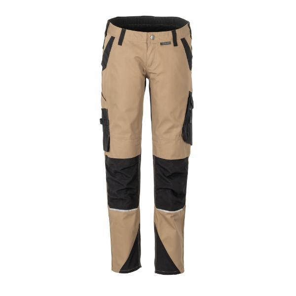 Planam - Damen Bundhose Norit sand schwarz Größe 36 - sand schwarz