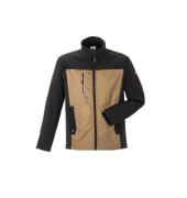 Arbeitsjacke, sand/schwarz
