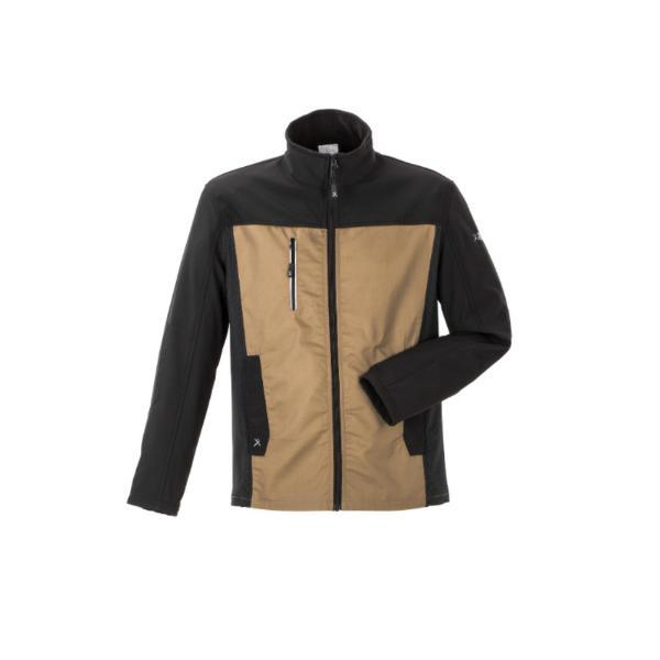 Planam - Herren Hybridjacke Norit sand schwarz Größe 56 - sand schwarz