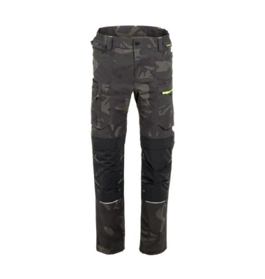 Bundhose, camouflage/schwarz, Gr&ouml;&szlig;e 48