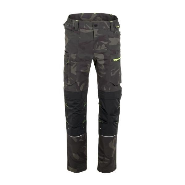 Planam Bundhose, camouflage/schwarz, Größe 48 4030913993805 Planam