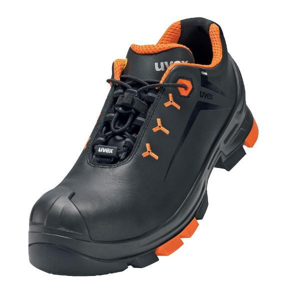 Sicherheitshalbschuhe 65024 S3 Pur W14 Größe 42 schwarzorange 4031101616209 uvex