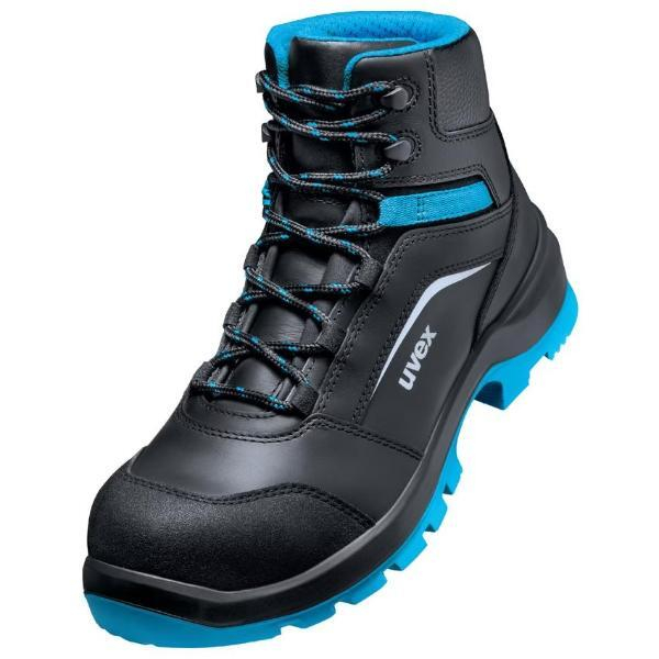 uvex 2 xenova® 9556251 ESD Sicherheitsstiefel S3 Blau-Schwarz 1 Paar