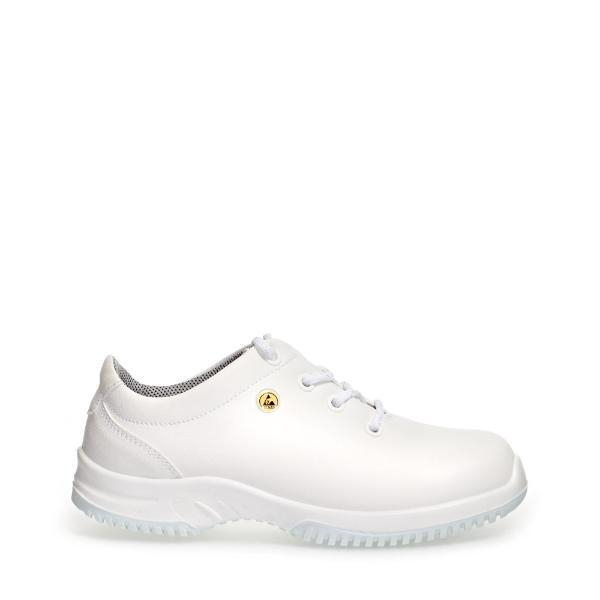 Abeba Sicherheitshalbschuhe, weiß, Größe 44 4042035815811 Abeba