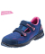 Sicherheitssandalen, blau/pink, Gr&ouml;&szlig;e 35
