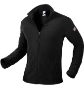 Fleecejacke, schwarz, Gr&ouml;&szlig;e XXL