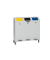 Wertstoffsammelbeh&auml;lter WSS 108 21264, 3x65 Liter, rechteckig, lichtgrau