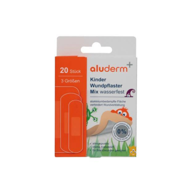 Kinder Wundpflaster Mix 1008309, wasserfest