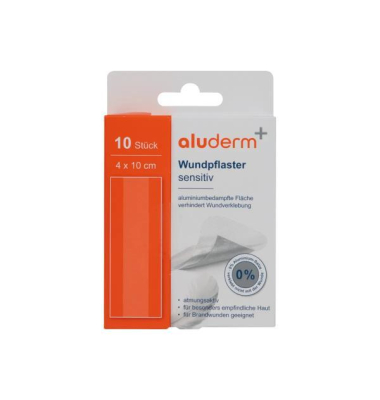 Wundpflaster sensitiv 1008313, 4 x 10 cm