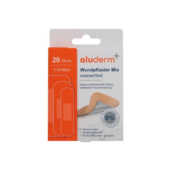 aluderm Wundpflaster Mix 1008317, wasserfest 4250108830740 aluderm 20 Stück