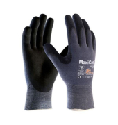 Mechanikschutzhandschuhe, blau/schwarz, Gr&ouml;&szlig;e 12