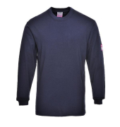 FR11 Modaflame Anti-Static Langarm T-Shirt, Gr&ouml;&szlig;e: S, marine