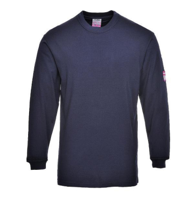 FR11 Modaflame Anti-Static Langarm T-Shirt, Gr&ouml;&szlig;e: M, marine