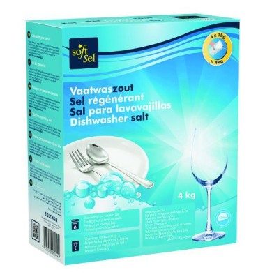 Soft Sel Geschirrsp&uuml;lsatz, 4x1 kg