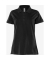 1723 Acode Damen Poloshirt, schwarz, Gr&ouml;&szlig;e M