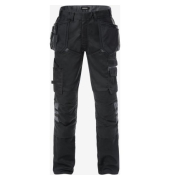 Arbeitshose, schwarz/grau, Gr&ouml;&szlig;e C44