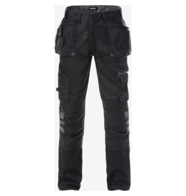 Arbeitshose, schwarz/grau, Gr&ouml;&szlig;e D96