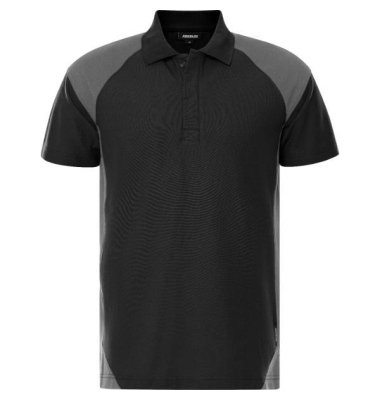 7047 Poloshirt GPM, schwarzgrau, Gr&ouml;&szlig;e: XS