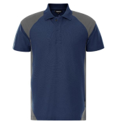 7047 Poloshirt GPM, magentagrau, Gr&ouml;&szlig;e: 3XL