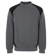 7148 Sweatshirt GSM, grauschwarz, Gr&ouml;&szlig;e: M