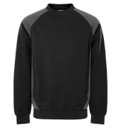 7148 Sweatshirt GSM, schwarzgrau, Gr&ouml;&szlig;e: M