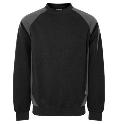7148 Sweatshirt GSM, schwarzgrau, Gr&ouml;&szlig;e: 2XL