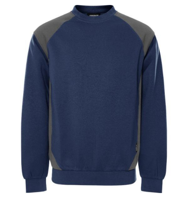 7148 Sweatshirt GSM, magentagrau, Gr&ouml;&szlig;e: XL