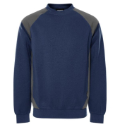 7148 Sweatshirt GSM, magentagrau, Gr&ouml;&szlig;e: 2XL