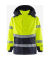 Winterparka, warngelb/marine
