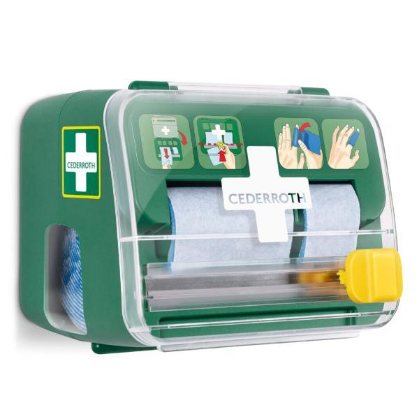 Cederroth Soft Foam Spender 2-in-1 510004108, inkl. 2 Rollen Soft Foam Bandage 7340213302267 Cederroth