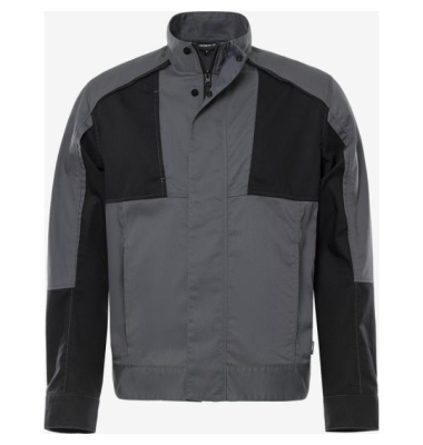 Arbeitsjacke, grau/schwarz, Gr&ouml;&szlig;e XL