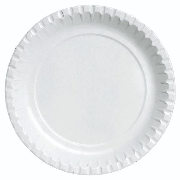 Duni Pappteller Economy, D 22 cm, weiß  Duni 100 Stück