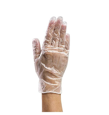 Handschuh-Set 1010073, Vinyl, transparent, Gr&ouml;&szlig;e L