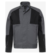 Arbeitsjacke, grau/schwarz, Gr&ouml;&szlig;e M2M
