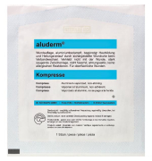Aluderm Kompresse 1003208, 10x10 cm, DIN 13169