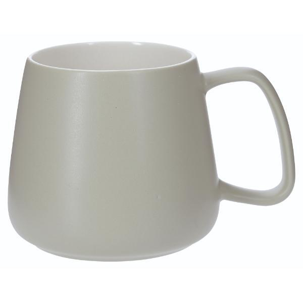 Alpedia Keramik-Tassen, nude & grün, 400 ml  Alpedia 6 Stück