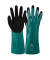 Chemikalienschutzhandschuhe, gr&uuml;n/schwarz, Gr&ouml;&szlig;e 9