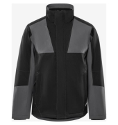 Winterjacke, grau/schwarz, Gr&ouml;&szlig;e XXL